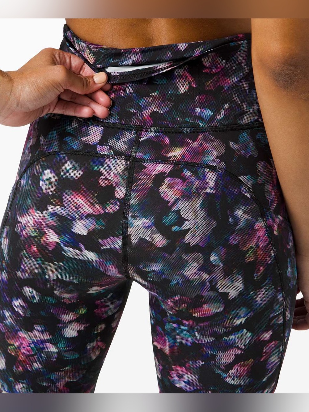 Lululemon Fast and Free Short 10" Non-Reflective Activate Floral Multi Size 6 - Picture 3 of 9